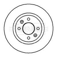 BORG & BECK Piduriketas BBD4964